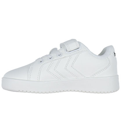 Hummel Shoes - Derby Court JR - Bright White