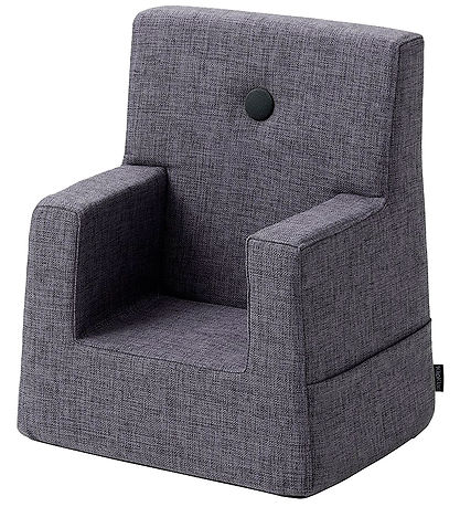 by KlipKlap Sessel - Kids Stuhl - 50x43x33 cm - Blue Grey m. G
