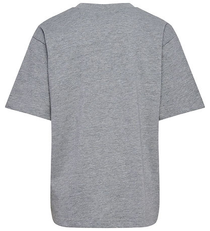 Hummel Stuttermabolur - hmlJR - Grey Melange