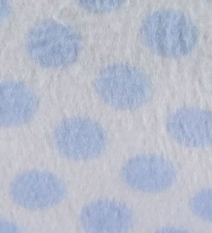 Nørgaard Madsens Pledd m. Bamsehode - 75x95 cm - Azul