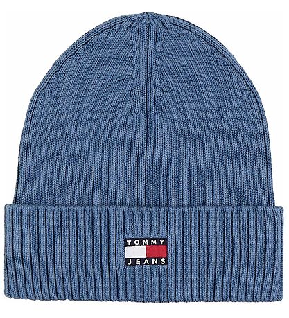 Tommy Hilfiger Beanie - Knitted - Heritage Beanie - Ocean Storm