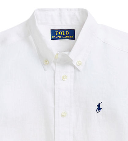 Polo Ralph Lauren Hemd - Leinen - Weiß