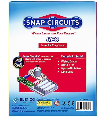 Snap Circuits UFO Set - Launch A Flying Saucer