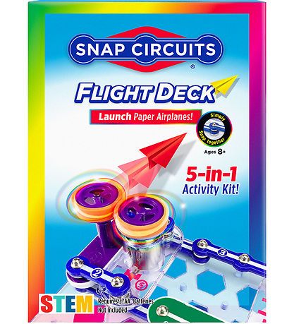 Snap Circuits Flight Deck Set - Starta pappersflygplan