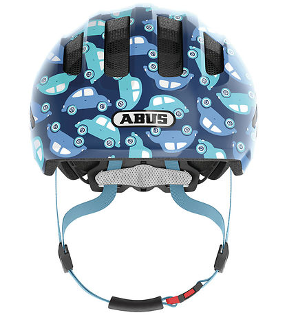 Abus Hjólahjálmur - Smiley 3.0 LED - Blue Bíll