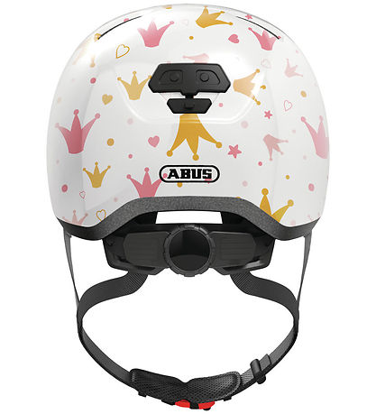 Abus Bicycle Helmet - Skurb Kid - White Crowns