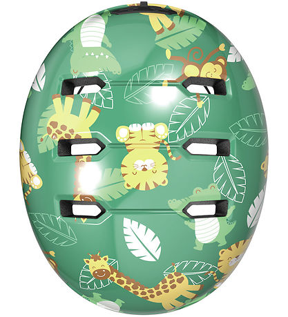 Abus Bicycle Helmet - Skurb Kid - Green Jungle