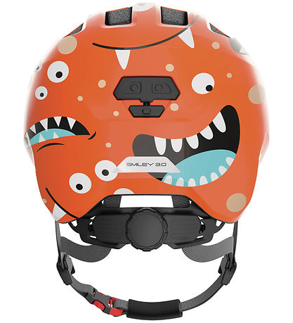Abus Sykkelhjelm - Smiley 3.0 - Oransje Monster
