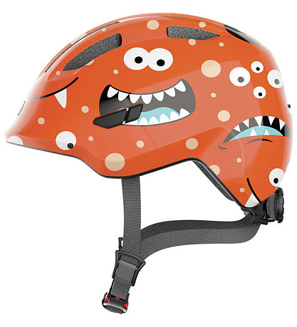 Abus Sykkelhjelm - Smiley 3.0 - Oransje Monster