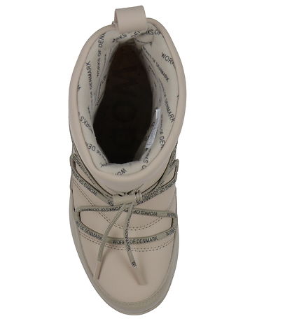 Woden Winter Boots - Isa - Lace - Silver Min
