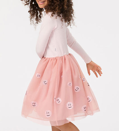 Molo Kleid m. Tyl/Pailletten - Cyrus - Charlotte Pink
