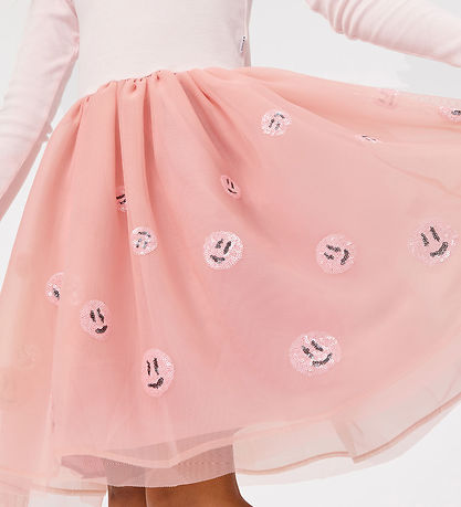 Molo Kleid m. Tyl/Pailletten - Cyrus - Charlotte Pink