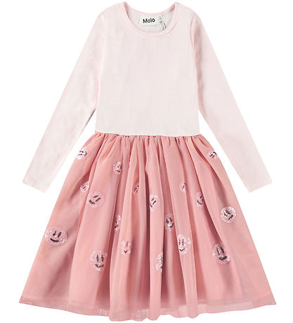 Molo Kleid m. Tyl/Pailletten - Cyrus - Charlotte Pink