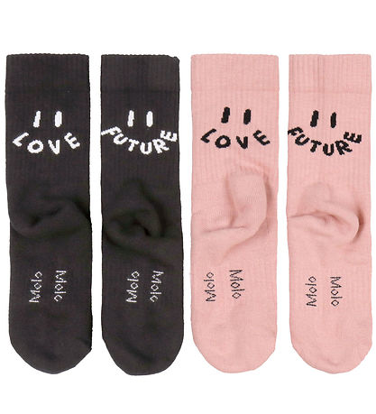 Molo Socken - 2er-Pack - Norman - Rosequartz