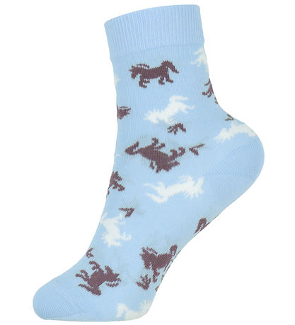 Molo Socken - 2er-Pack - Nomi - Charlotte Pink/Blau