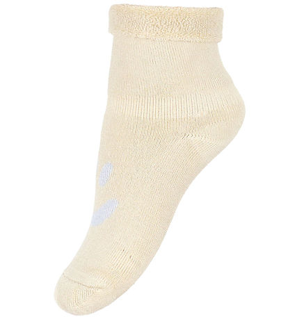Molo Socken - Bambus - 2er-Pack - Nodda - Skywriting/Beige