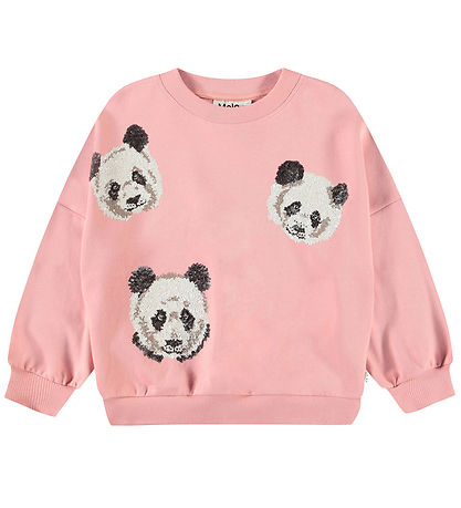 Molo Sweatshirt - Marika - Rosequartz w. Sequins