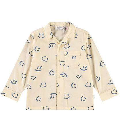 Molo Pyjama set - Overhemd/Broek - Lex - Happy White