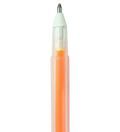 Ooly Ballpoint pens w. Fruit scent - Neon - 6 pcs - Yummy+ Yummy