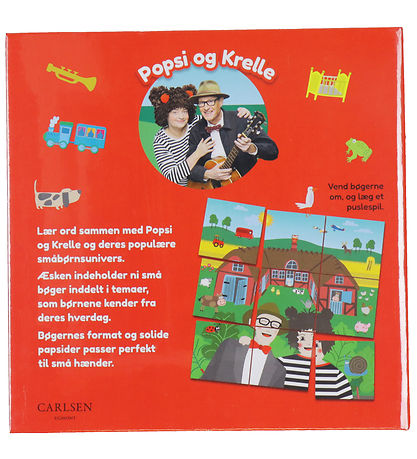 Forlaget Carlsen Kirja - Popsi ja Krelle - Minun Iso laatikko M.