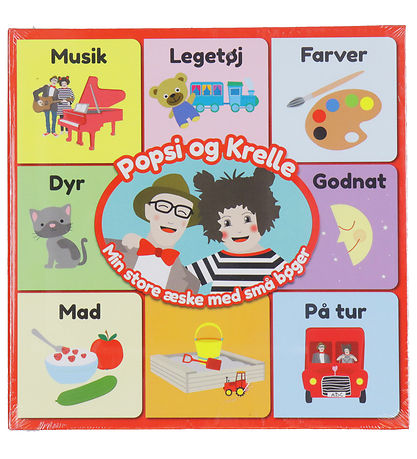 Forlaget Carlsen Kirja - Popsi ja Krelle - Minun Iso laatikko M.