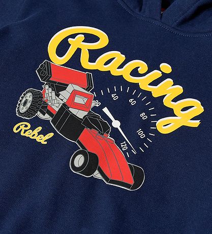LEGO® Wear Kapuzenpullover - LWScout 708 - Dark Navy m. Print