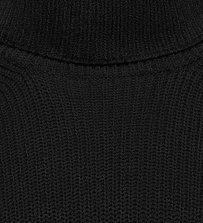 Kids Only Dress - Knitted - KogAnne - Black/Solid