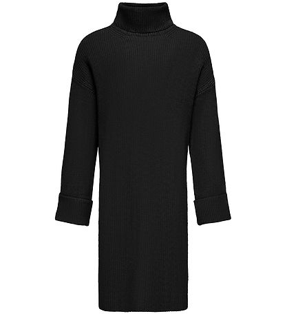 Kids Only Dress - Knitted - KogAnne - Black/Solid