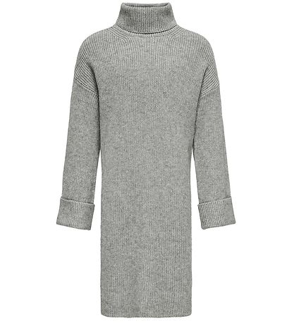 Kids Only Kjóll - Prjónað - KogAnne - Medium+ Grey Melange