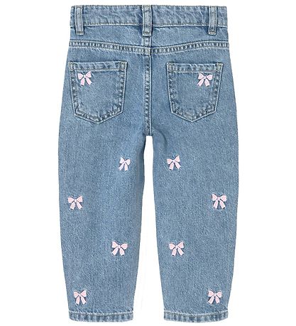 Name It Jeans - NmfBella - Medium+ Blue Denim/BOWS