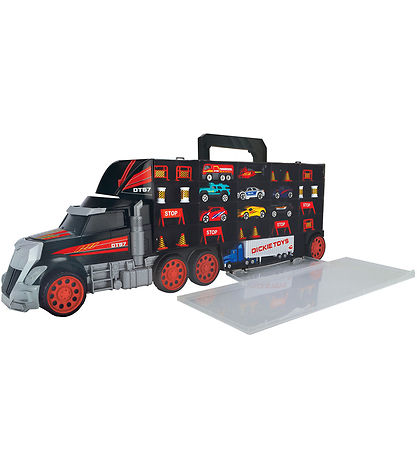 Dickie Toys LKW m. Autos - Truck Carry Koffer