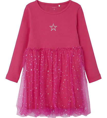 Name It Dress - NmfRarana - Raspberry Sorbet