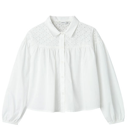 Name It Shirt - NkfTora - Bright White