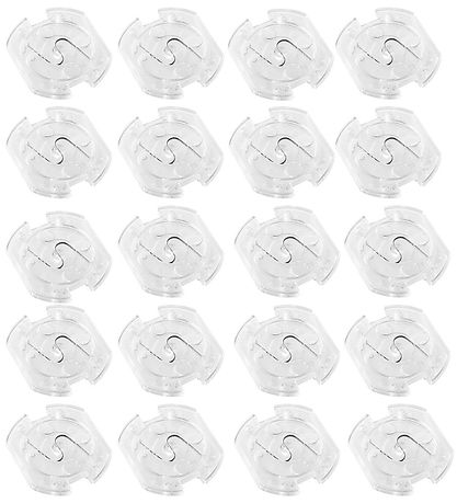 Jippies Socket fuses - Rotating - 20 pcs - Transparent