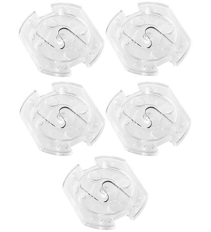 Jippies Socket fuses - Rotating - 5 pcs - Transparent