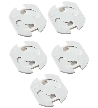 Jippies Socket fuses - Rotating - 5 pcs - White