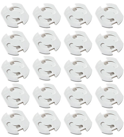 Jippies Socket fuses - Rotating - 20 pcs - White