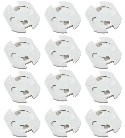 Jippies Socket fuses - Rotating - 12 pcs - White