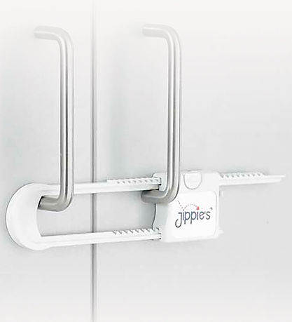 Jippies Cabinet Lock - Double - White