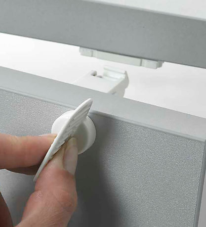 Jippies Magnetic locks - Additional set - 4 pcs - White