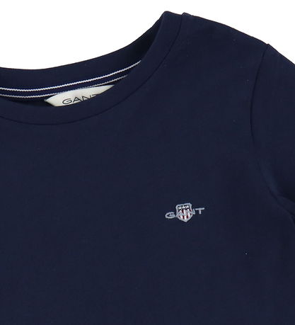 GANT T-shirt - Shield - Evening Blue