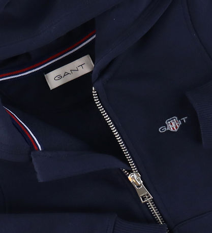 GANT Cardigan - Shield PLZ - Evening Blue