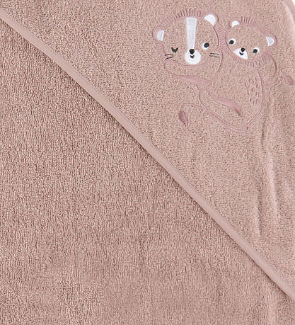 Nørgaard Madsens Babyhanddoek - 75x75 cm - Mauve m. Leeuwen