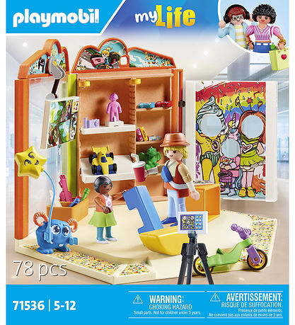 My Life Playmobil - Magasin de jouets - 71536 - 78 Parties
