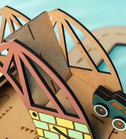Crateit Creation Set - Crateit Town - Wood - Dreamy Drawbridge -