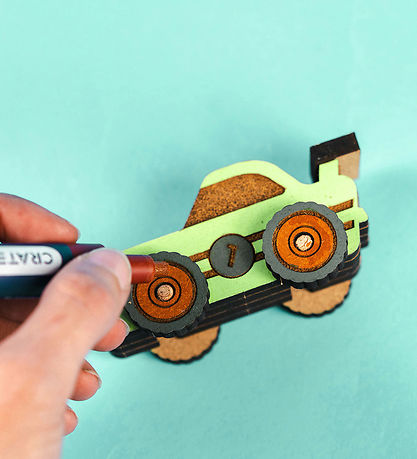 Crateit Creation Set - Crateit Town - Wood - Turbo Racer