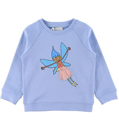 Stella McCartney Kids Peysa - Ljósblátt M. Ævintýri