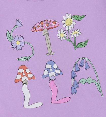 Stella McCartney Kids Stuttermabolur - Skera - Fjólublátt M. Boo