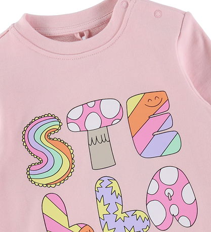 Stella McCartney Kids Peysa - Bleikt M. Prentað