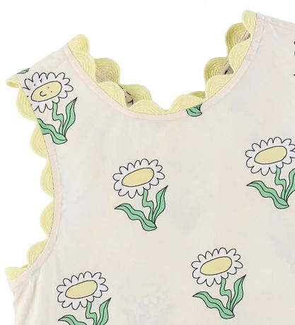 Stella McCartney Kids Top - Crème m. Bloemen